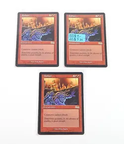 Lot of (3) Magic The Gathering MTG Bedlam - Image 1