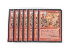 Lot of (7) Magic The Gathering MTG Fault Line - Image 1