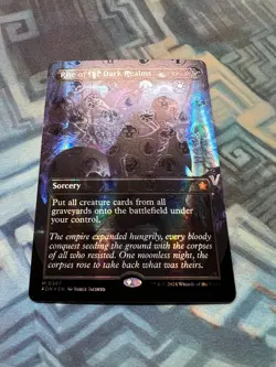 MTG Borderless Mana Foil Rise of the Dark Realms NM Unplayed Foundations - Image 2