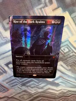 MTG Borderless Mana Foil Rise of the Dark Realms NM Unplayed Foundations - Image 3
