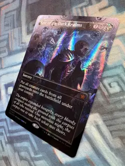 MTG Borderless Mana Foil Rise of the Dark Realms NM Unplayed Foundations - Image 5