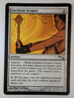 Isochron Scepter - Mirrodin - MTG Magic the Gathering - LP - Image 1