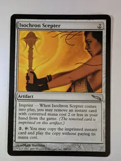 Isochron Scepter - Mirrodin - MTG Magic the Gathering - LP - Image 2