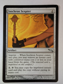 Isochron Scepter - Mirrodin - MTG Magic the Gathering - LP - Image 3