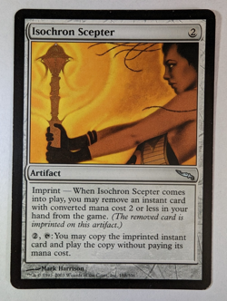 Isochron Scepter - Mirrodin - MTG Magic the Gathering - LP - Image 4