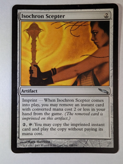 Isochron Scepter - Mirrodin - MTG Magic the Gathering - LP - Image 3