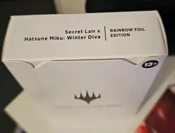 MTG Secret Lair x Hatsune Miku: Winter Diva EN Foil Edition SEALED - Image 1