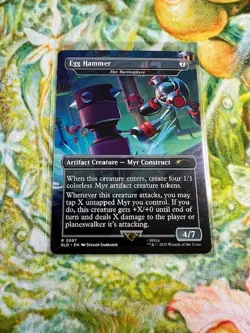 Egg Hammer - Myr Battlesphere MTG: Secret Lair *Pack Fresh* - Image 1