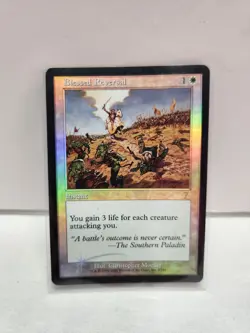 Magic The Gathering MTG 7th Edition BLESSED REVERSAL FOIL - Image 1
