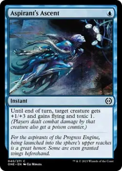 Aspirant's Ascent -Foil Near Mint MTG Phyrexia: All Will Be One - Image 1