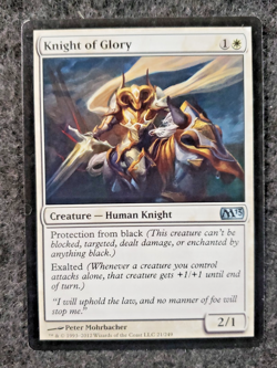 Knight of Glory Magic the Gathering Magic 2013 MTG (21/260) (VLP) .....(DS3D1K5) - Image 1