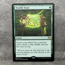 Worldly Tutor - Dominaria Remastered #185 LP Non-Foil - MTG Magic the Gathering - Image 1