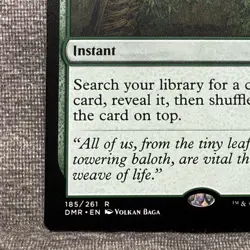 Worldly Tutor - Dominaria Remastered #185 LP Non-Foil - MTG Magic the Gathering - Image 4