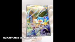 Quaxwell AR 082/073 SV1a Quaxly 081/073 AR Set Triplet Beat Pokemon Card Japan - Image 2