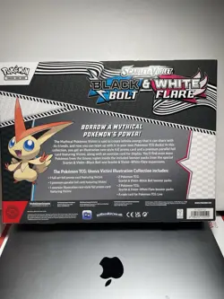 Pokemon TCG Black Bolt & White Flare Unova Victini Illustration Collection Box - Image 2