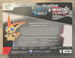Pokemon TCG Black Bolt & White Flare Unova Victini Illustration Collection Box - Image 3