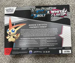 Pokemon TCG Black Bolt & White Flare Unova Victini Illustration Collection Box - Image 2