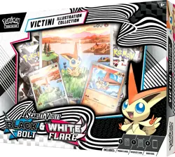 Pokemon TCG Black Bolt & White Flare Unova Victini Illustration Collection Box - Image 2