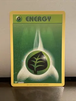 Pokemon Grass Energy Holo 033/034 CLV English TCG Classic Venusaur NM Mint Leaf - Image 1