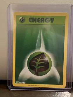 Pokemon Grass Energy Holo 033/034 CLV English TCG Classic Venusaur NM Mint Leaf - Image 3