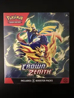 Pokemon TCG Crown Zenith Factory Sealed Booster Bundle 820650858963 - Image 1