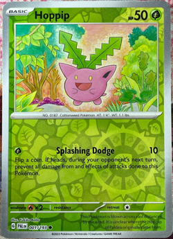 Hoppip Reverse Holo - 001/193 - Paldea Evolved Pokemon 2023 - Image 1