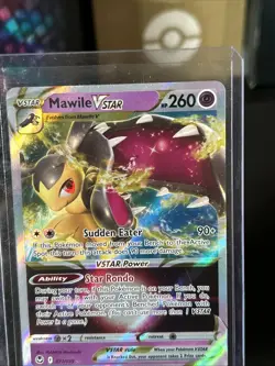 MAWILE VSTAR 071/195 SILVER TEMPEST POKEMON (ULTRA RARE) / Pack Fresh New - Image 2