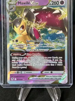 MAWILE VSTAR 071/195 SILVER TEMPEST POKEMON (ULTRA RARE) / Pack Fresh New - Image 3
