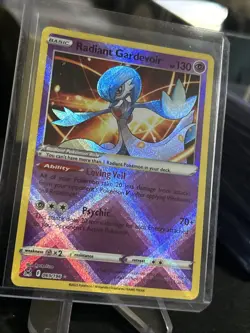 Radiant Gardevoir #069/196 Reverse Holo NM Pokemon Lost Origin TCG / Pack Fresh - Image 4