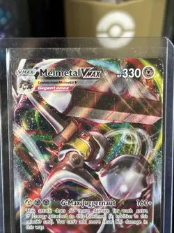 Melmetal VMax 48/78 Pokemon Go TCG Full Art Holo Ultra Rare / Pack Fresh New - Image 3