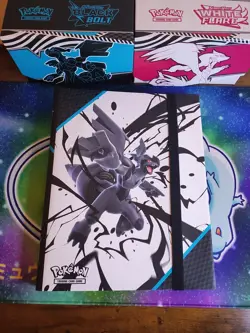 Pokemon Black Bolt Binder - Binder Only - Black Bolt & White Flare New Unused - Image 1