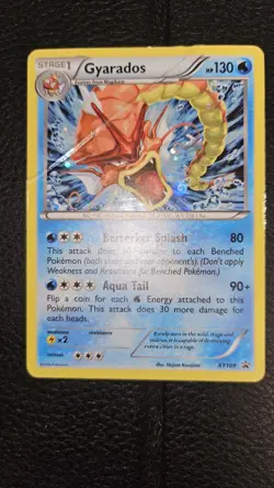 Gyarados XY109 Black Star Promo Pokemon TCG HEAVY PLAY Fast Shipping DMG - Image 1