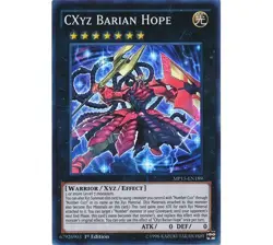 Yugioh - CXyz Barian Hope (Super Rare) (1st Edition) - MP15-EN189 P - Image 1