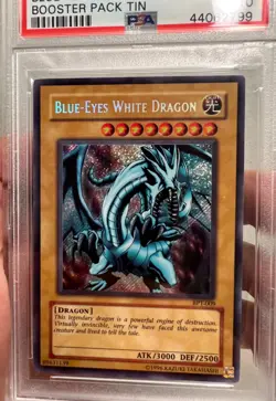 PSA 10 Blue-Eyes White Dragon BPT-009 2003 Secret Rare Tin Promo Yugioh TCG - Image 4