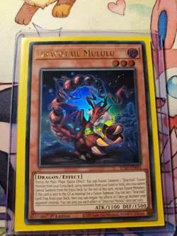 YuGiOh - Dracotail Mululu - JUSH-EN005 - Ultra Rare - 1st Edition - NM - Image 1