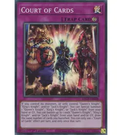 Yugioh - Court of Cards (Super Rare) (1st Edition) - KICO-EN008 P - Image 1