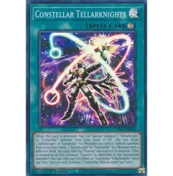 Yugioh - Constellar Tellarknights (Super Rare) (1st Edition) - CYAC-EN064 P - Image 1