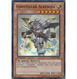 Yugioh - Constellar Alrescha (Super Rare) (1st Edition) - HA07-EN046 P - Image 1