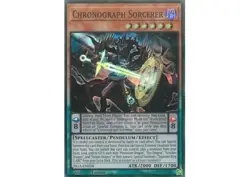 Yugioh - Chronograph Sorcerer (Super Rare) (1st Edition) - FIGA-EN058 P - Image 1