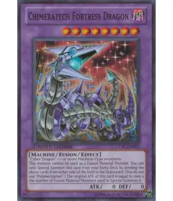 Yugioh Chimeratech Fortress Dragon (Super Rare) (Limited Edition) - CT07-EN013 P - Image 1