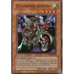 Yugioh - Chaosrider Gustaph (Super Rare) (Unlimited) - IOC-EN018 P - Image 1