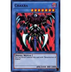 Yugioh - Chakra (Super Rare) (1st Edition) - NUMH-EN052 P - Image 1