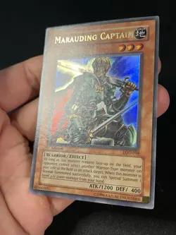 Yugioh! Marauding Captain LOD-018 Ultra Rare 1st Edition NM-Mint - Image 2