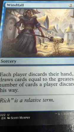 Windfall Commander Regular Magic Card - Image 3