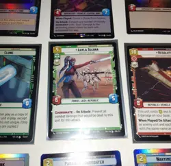 Star Wars: Unlimited Twilight of the Republic Card Lot Resolute Aayla Secura - Image 5