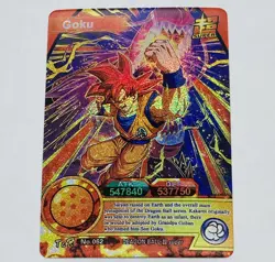 Goku - Dragon Ball Super Trading Card TCR No.062 Holo Foil Prism Tc5 - Image 1