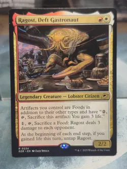 R 0224 Ragost, Deft Gastronaut Rare Edge of Eternities Rare EOE MTG Card - Image 1