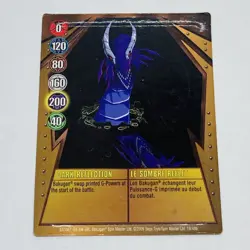 BAKUGAN Battle Brawlers Gundalian "DARK REFLECTION" Metal Card 19/48b Tc3 - Image 1
