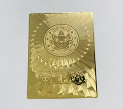 Nami - One Piece Anime Heavy Metal Gold Trading Card Laser Etched Art Tc3 - Image 4