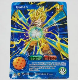 Gohan - Dragon Ball Super Trading Card TCR No.063 6 Stars Ball Tc5 - Image 1